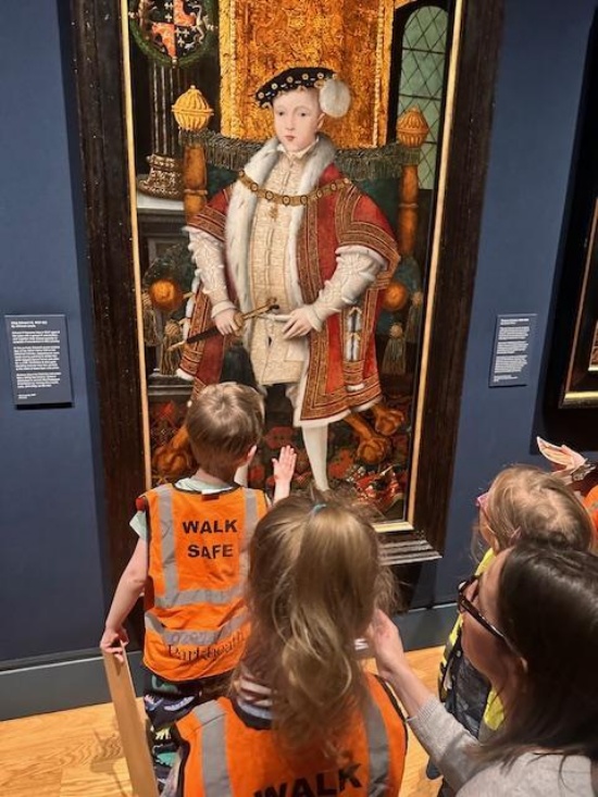 Becoming portrait artists